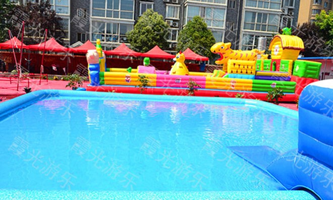 贵港儿童乐园充气游泳池