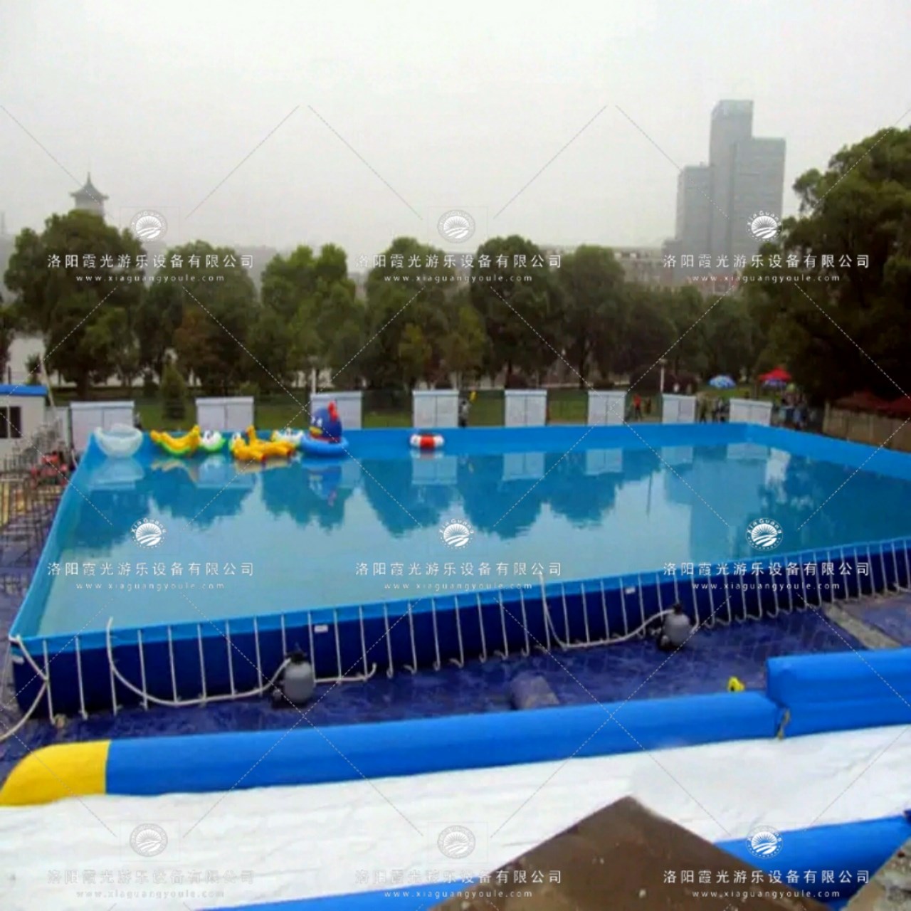 贵港大型支架游泳池